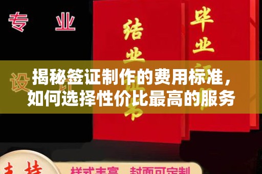 余江揭秘签证制作的费用标准，如何选择性价比最高的服务？