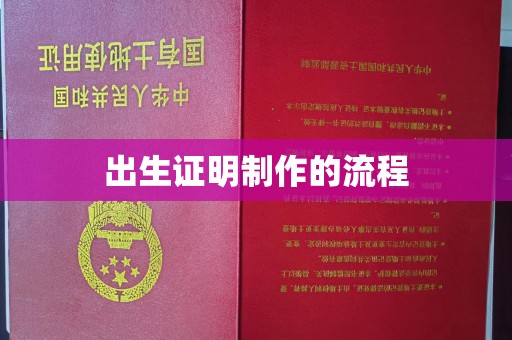 余江出生证明制作的流程