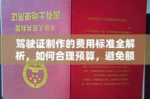 余江驾驶证制作的费用标准全解析，如何合理预算，避免额外支出