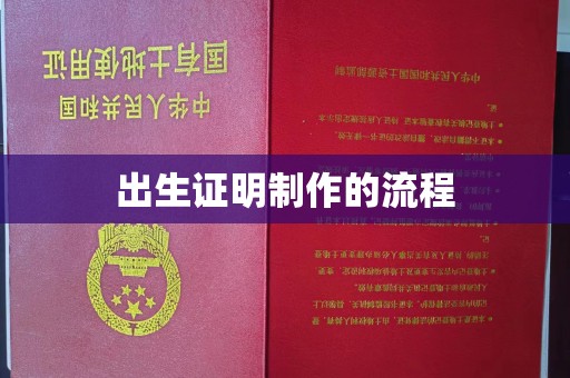余江出生证明制作的流程